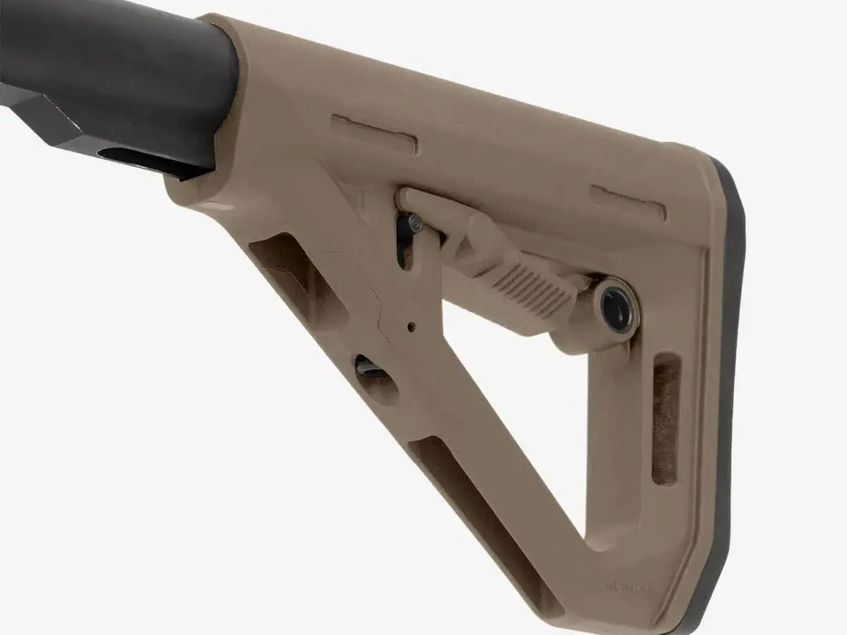 DT Collapsible Mil-Spec Carbine Stock for AR-15 FDE - photo 5