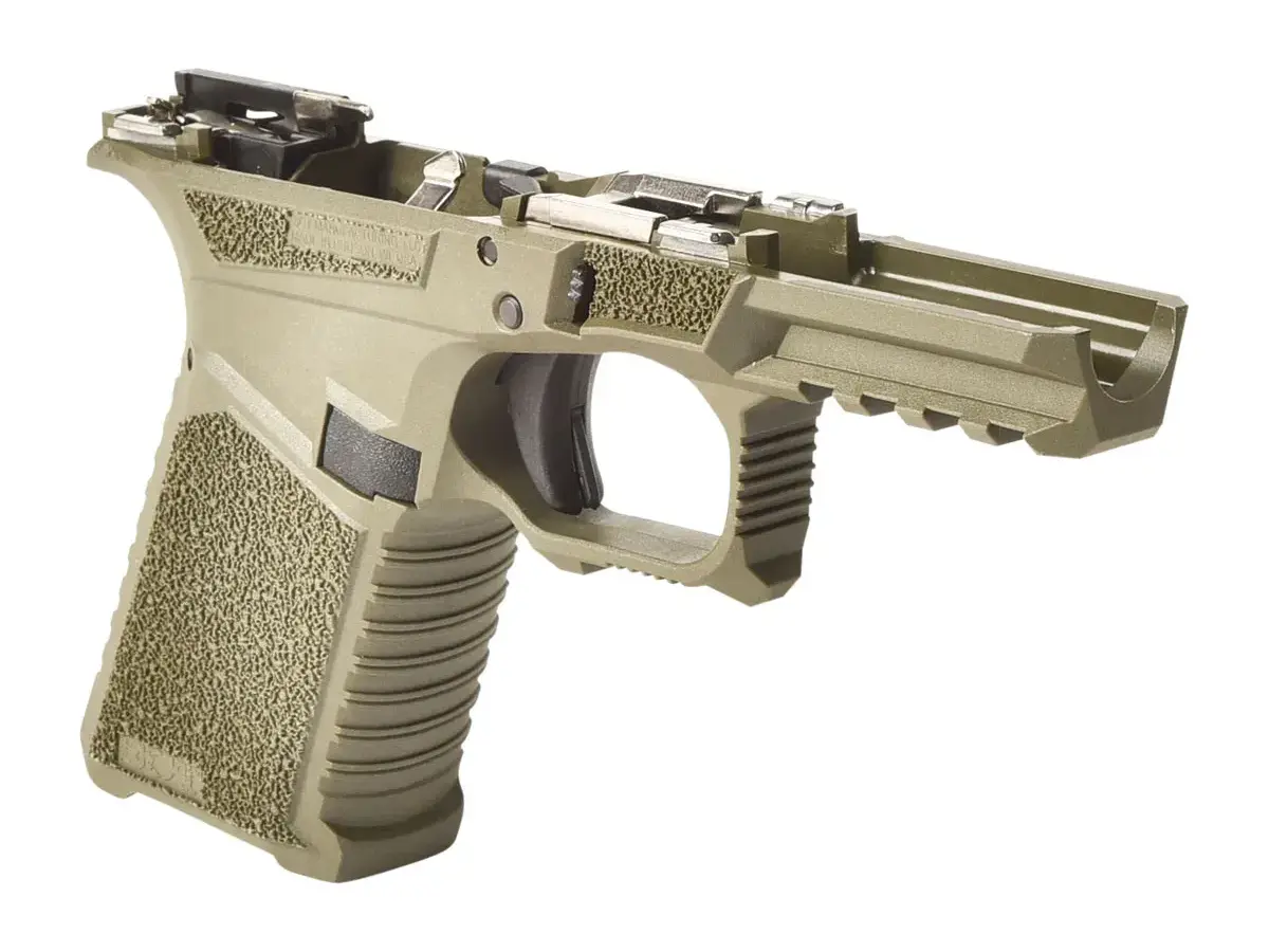 SCT Manufacturing Assembled Frame Gen 3 G19/G23/G32 Poly, Outdoor Green - photo 3