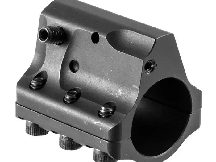 AR-15 2-PC Detent Gas Block Low Profile .750 Steel Black - photo 3