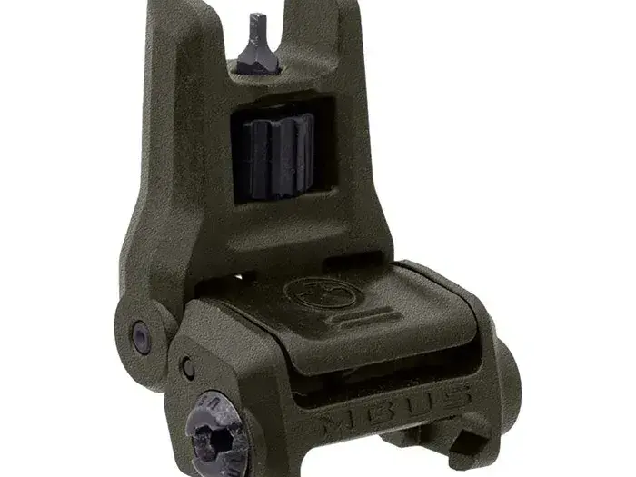 MBUS 3 Front Sight  Flip-Up Adjustable Polymer ODG - photo 3