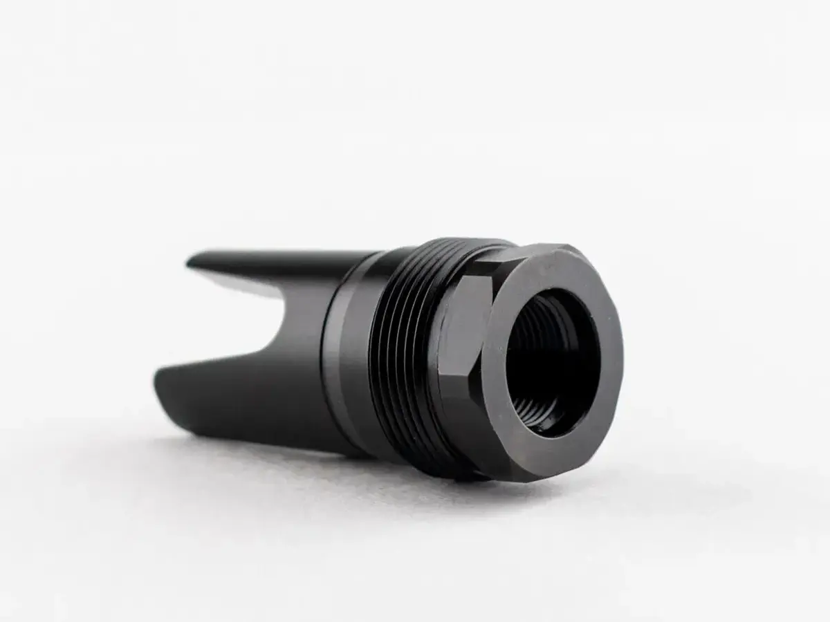 FHD Flash Hider 1/2-28 Square Shoulder Black Nitride - photo 3