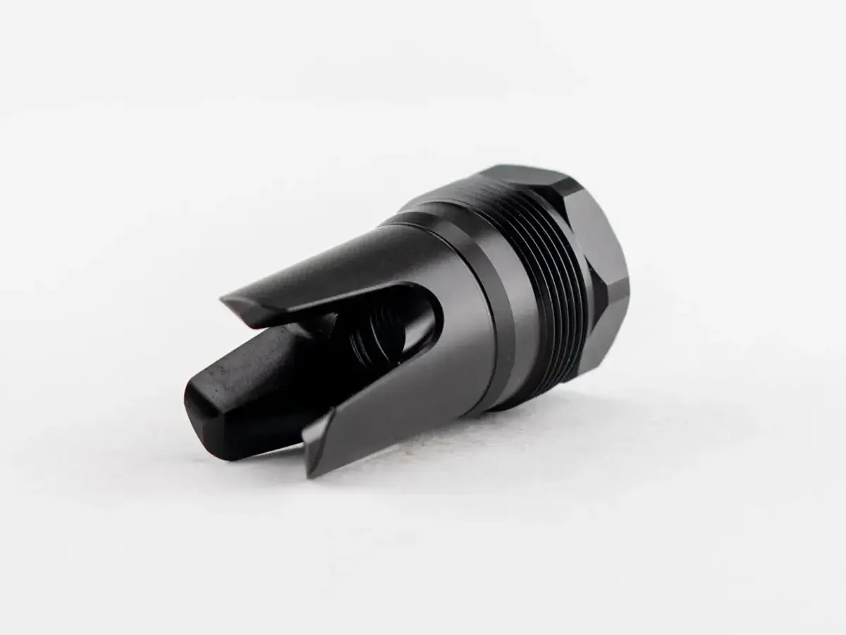 FHD Flash Hider 1/2-28 Square Shoulder Black Nitride - photo 6