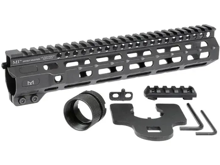 Combat Handguard M-LOK Aluminum 10.5" Black