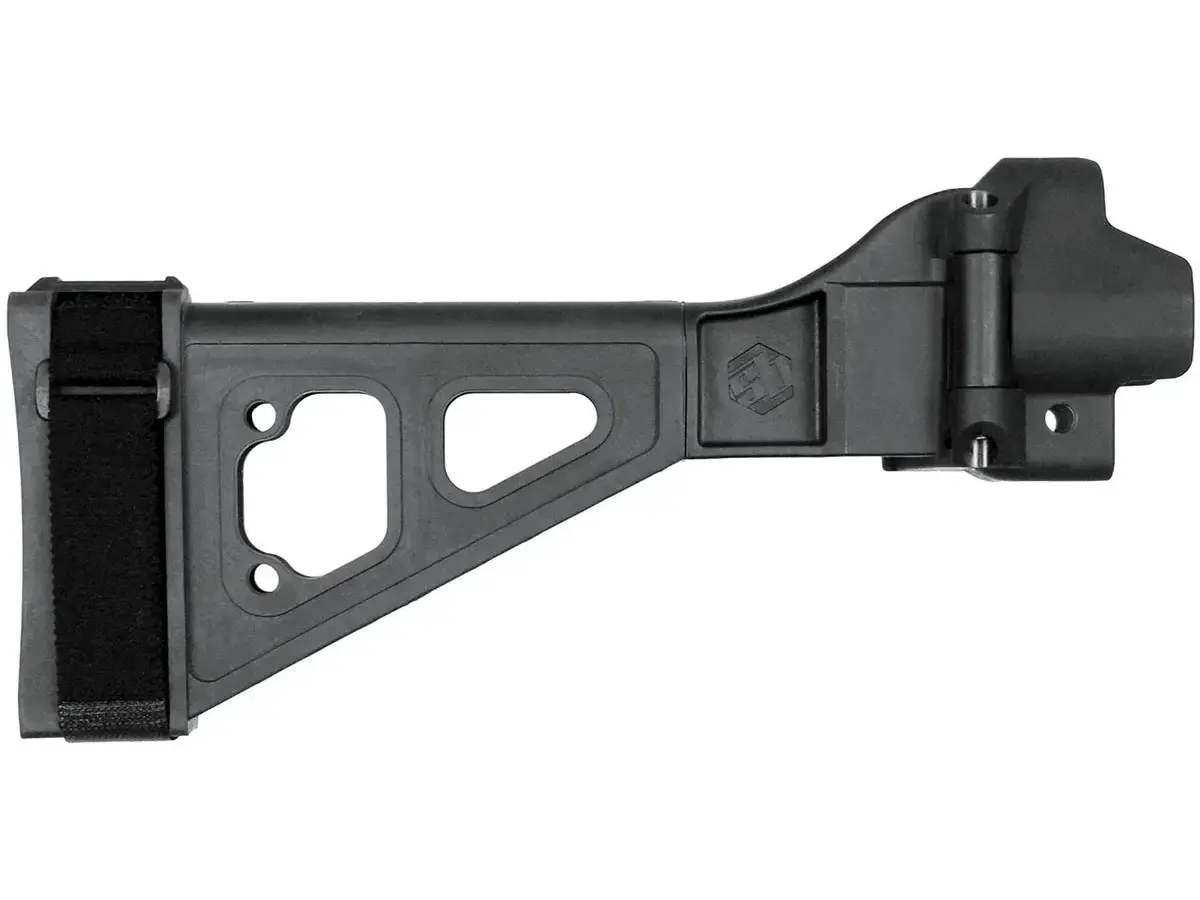 SBT5 Side-Folding Pistol Stabilizing Brace for MP5/MP5K Blk - photo 2