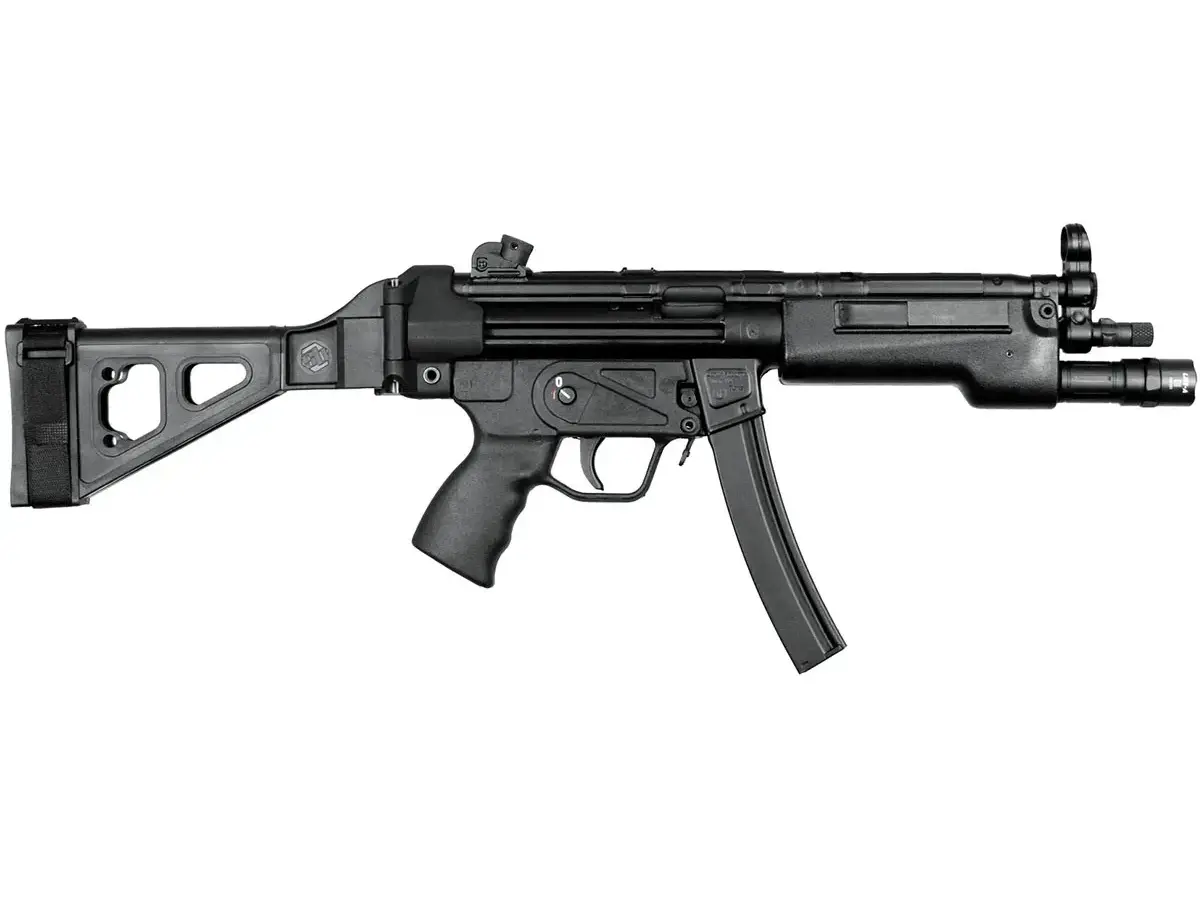 SBT5 Side-Folding Pistol Stabilizing Brace for MP5/MP5K Blk - photo 6