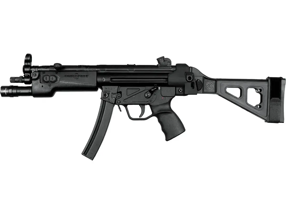 SBT5 Side-Folding Pistol Stabilizing Brace for MP5/MP5K Blk - photo 7