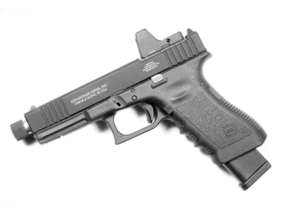 Conversion Kit Glock 17/22 Gen 3 22LR (2)15-Rd Mag Black