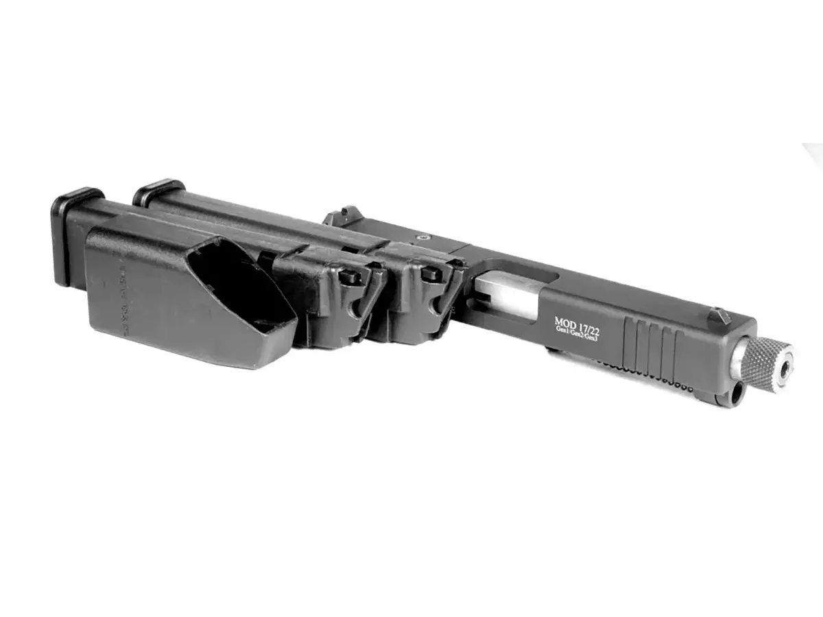 Conversion Kit Glock 17/22 Gen 3 22LR (2)15-Rd Mag Black - photo 2
