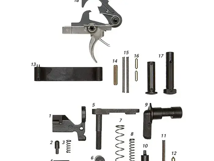 AR-15 Lower Parts Kit w/ ACT Trigger