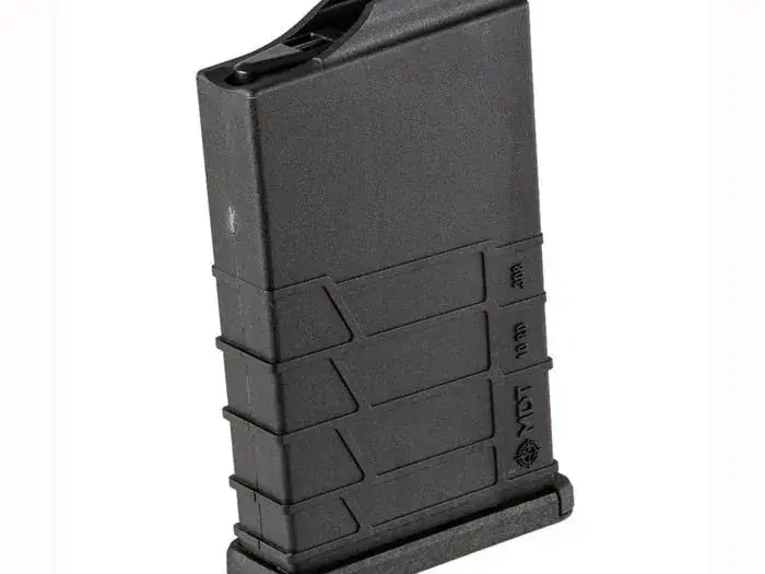 308 Short Action AICS 10rd Polymer Magazine, Black
