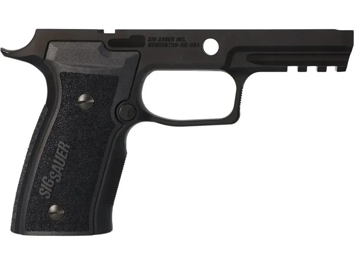 AXG Grip Module P320-Carry 9/40/357 Aluminum/Polymer Black