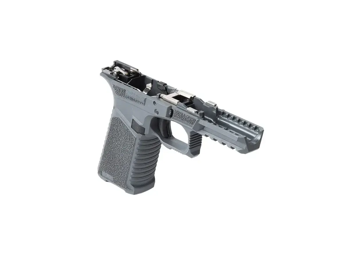 SCT Manufacturing 17 Full Size Assembled Polymer Frame For Glock G3, Gray