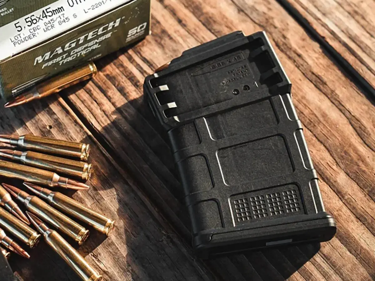 PMAG 10 5.56 AC 5.56/.223 10RD for SA AICS Chassis Black - photo 4