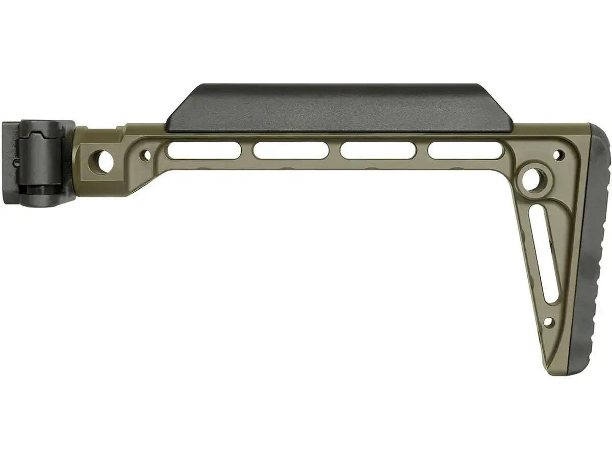 Minimalistic Side Folding Stock - O.D. Green - photo 2