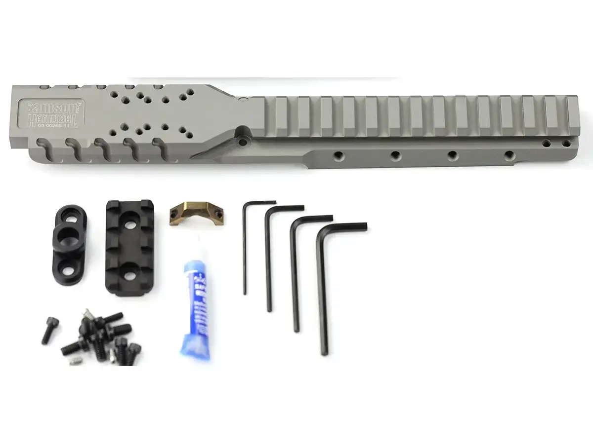 Hannibal Rail for Ruger Mini-14 & Thirty-2008/Later Gray
