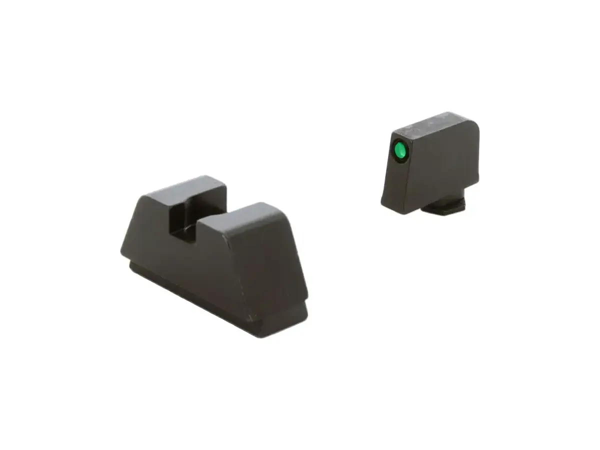 XL Opt Comp Sights Trit/Black OL .315"F/.394"R for Glock