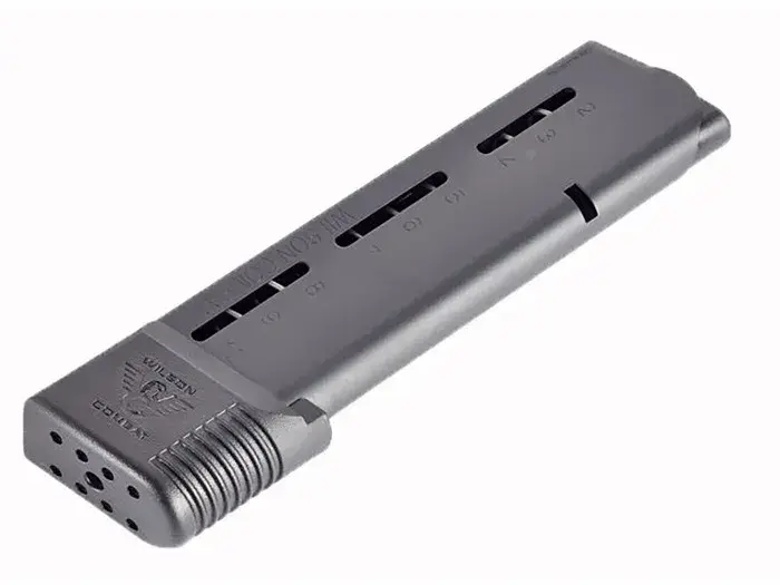 1911 Elite Tactical Mag Full Size Wrap Around Base Pad Blk - photo 2