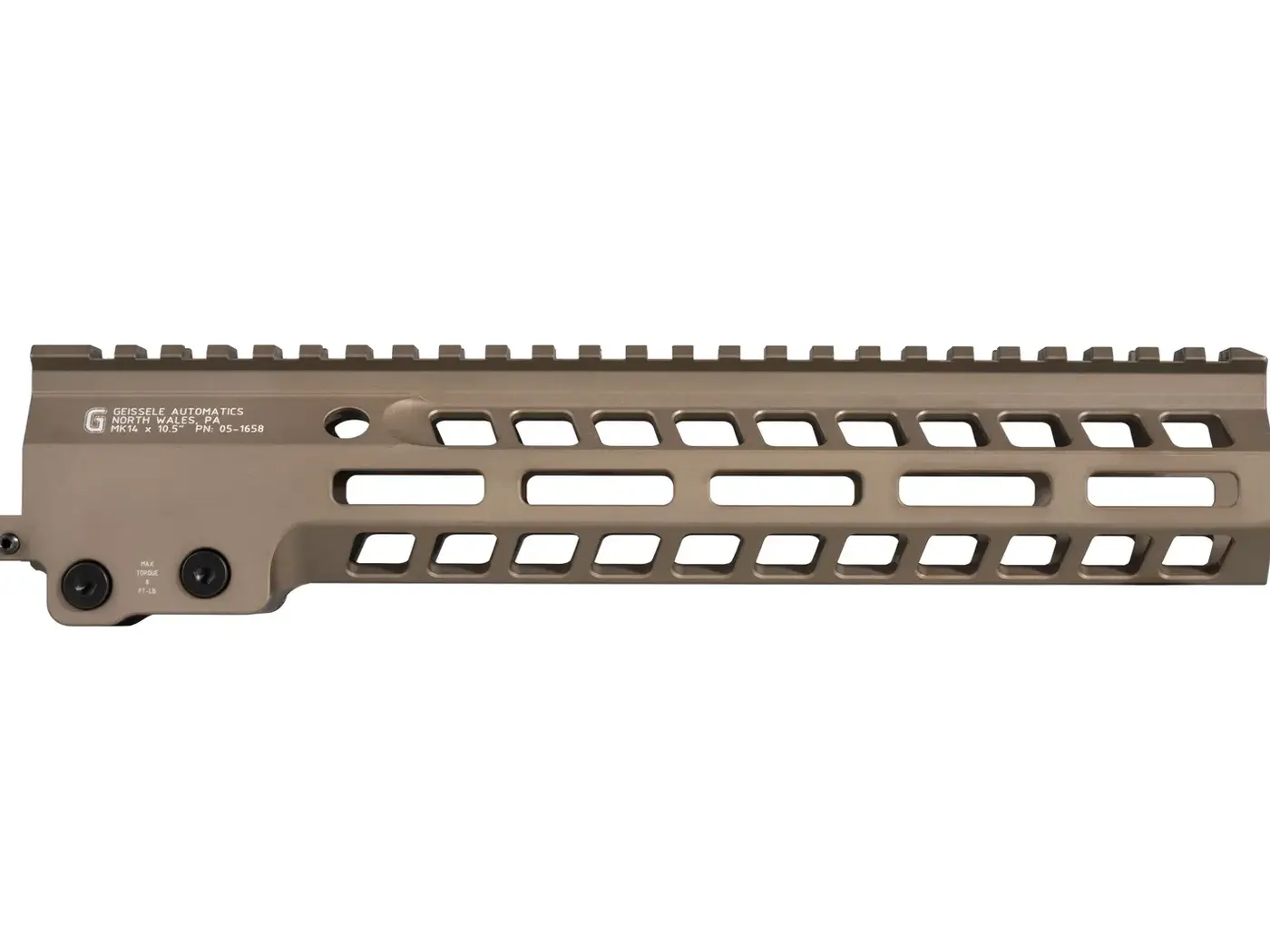 MK14 10.5" Super Modular Rail M-LOK Compatible DDC