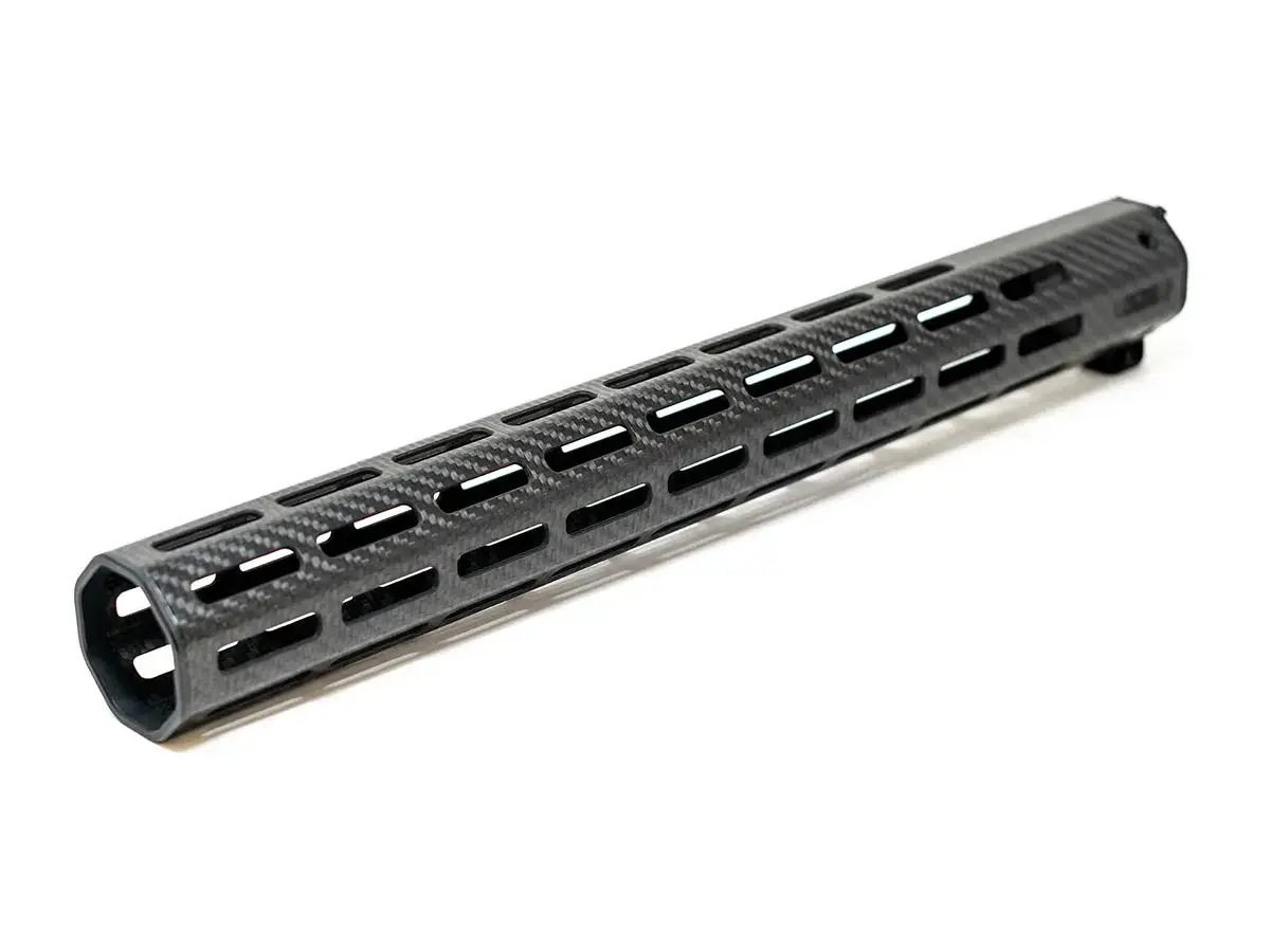Streamline Carbon Fiber 17" M-LOK Handguard Black