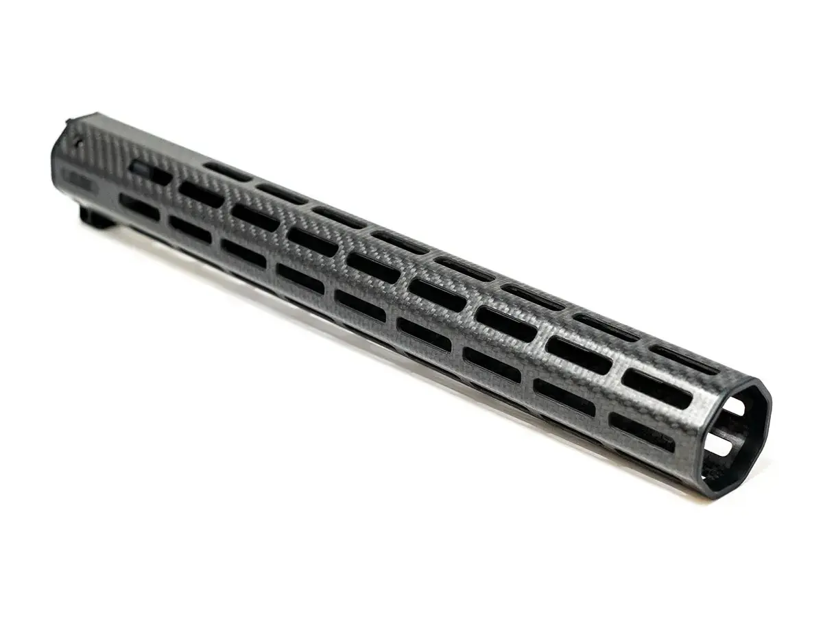 Streamline Carbon Fiber 17" M-LOK Handguard Black - photo 3