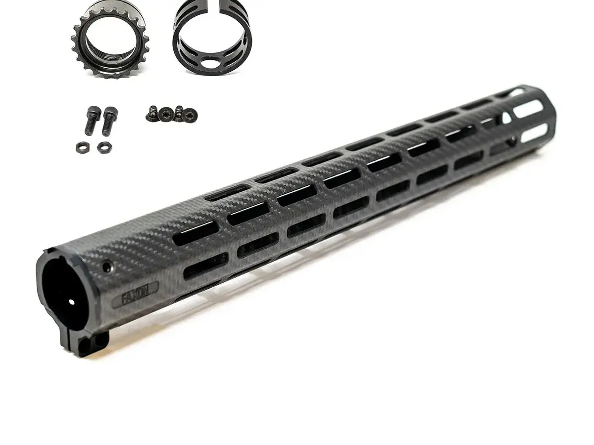 Streamline Carbon Fiber 17" M-LOK Handguard Black - photo 5