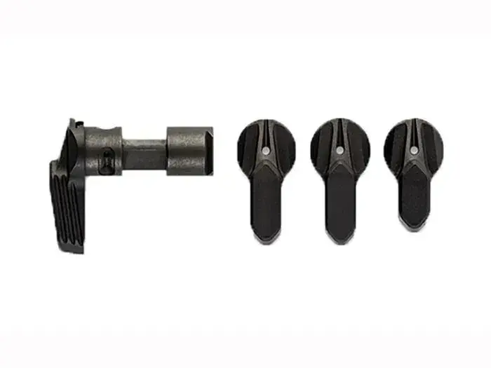 AR-15 Talon Safety Selector 4 Lever Kit Ambidextrous Black