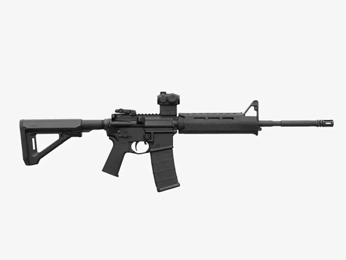 MOE RL Collapsible Mil-Spec Carbine Stock for AR-15 Black - photo 5