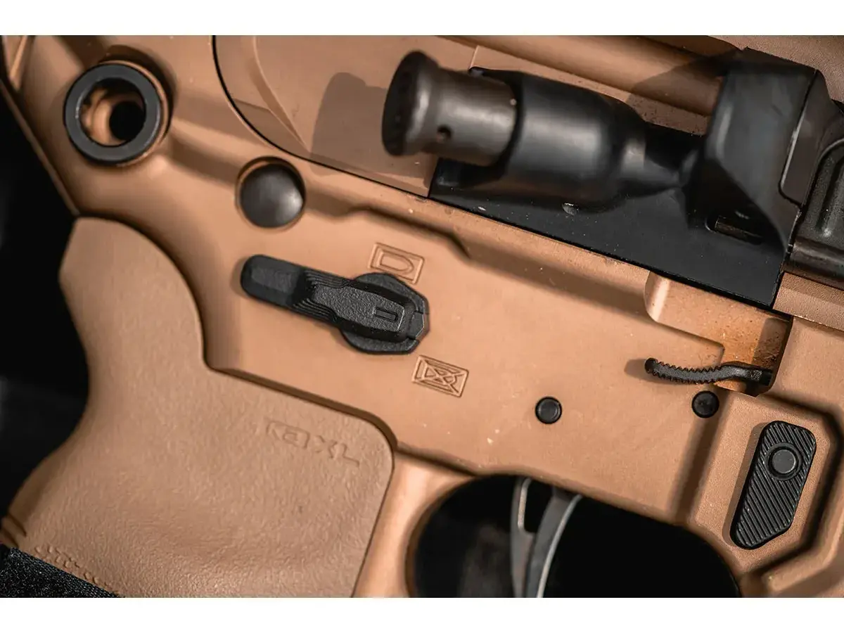 ESL Safety Selector Ambidextrous for AR-15 Black - photo 6