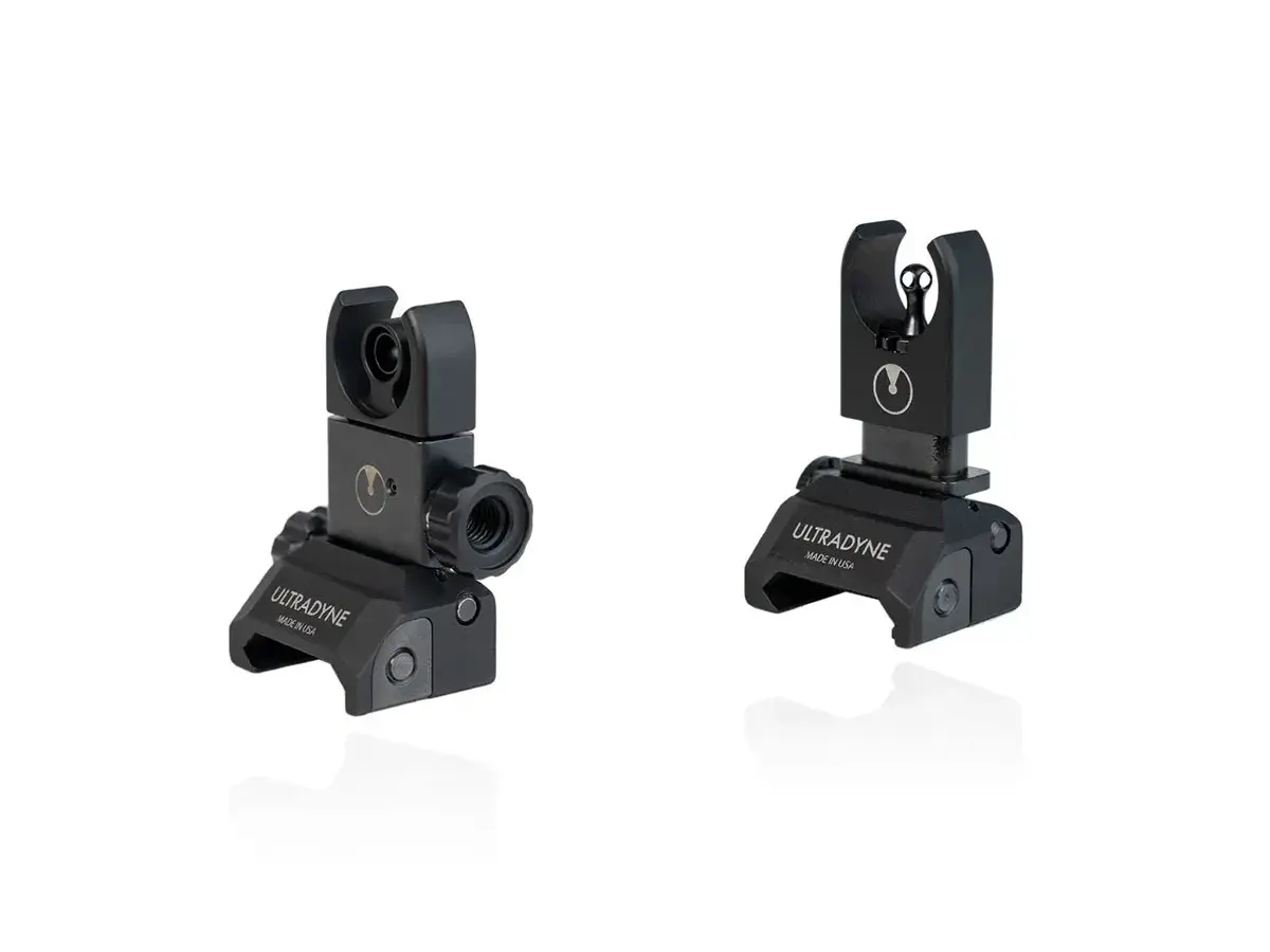 C4 Folding Front and Rear Sight Combo, 7.62/.308