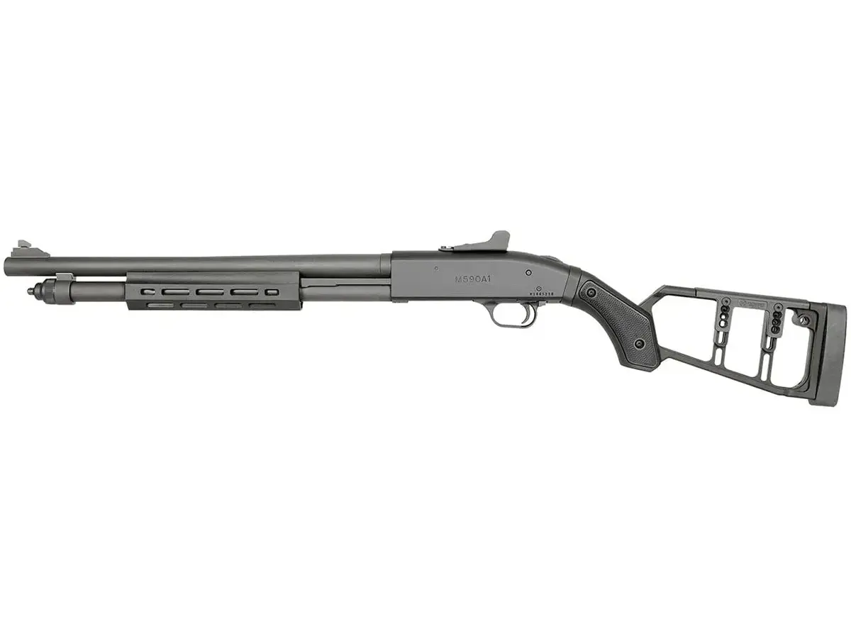 Shotgun Stock For Mossberg 590 - Black