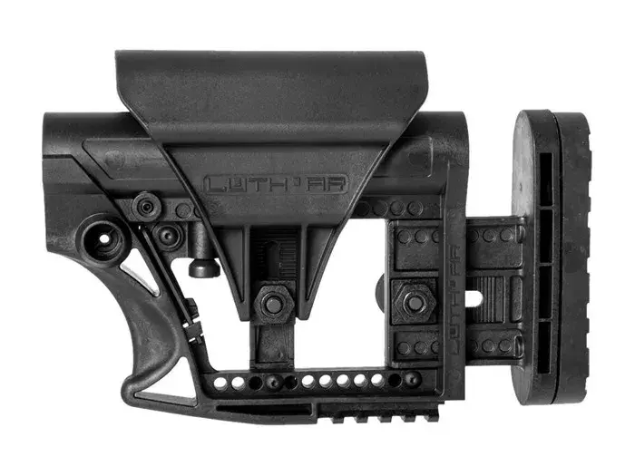 AR-15 Stock Assembly Adjustable Carbine Length Black - photo 7