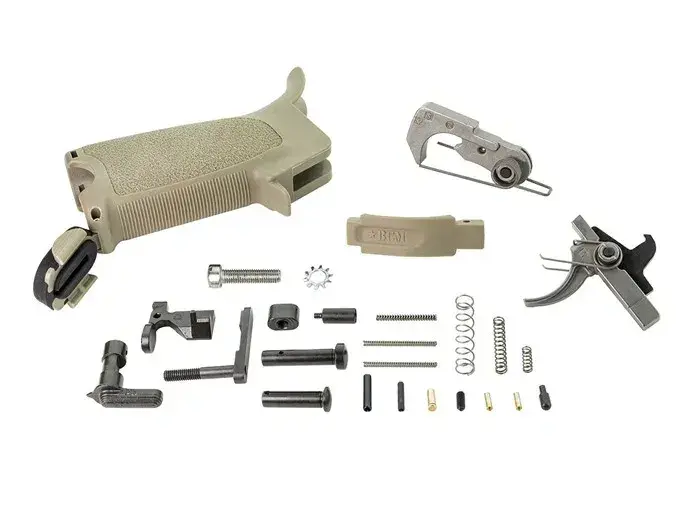 BCMGUNFIGHTER AR-15 Enhanced Lower Parts Kit, FDE - photo 2