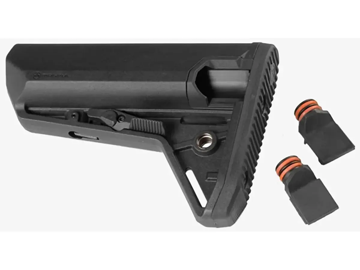 MOE SL-S Collapsible Mil-Spec Carbine Stock for AR-15 Black - photo 2