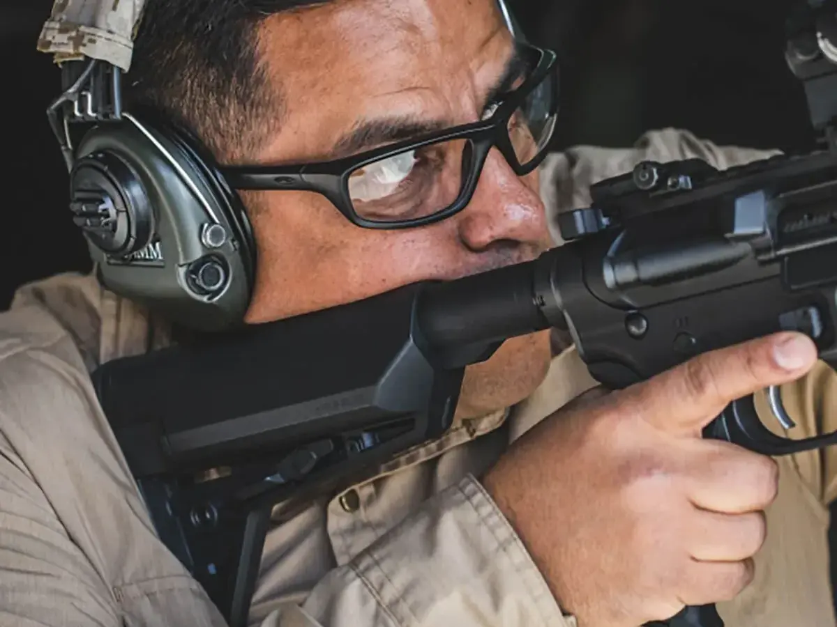 MOE SL-S Collapsible Mil-Spec Carbine Stock for AR-15 Black - photo 4