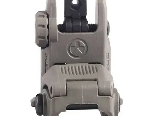 MBUS Rear Sight Flip-Up Polymer for AR-15 FDE - photo 6