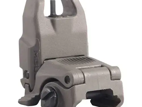 MBUS Front Sight Flip-Up Polymer for AR-15 FDE - photo 3