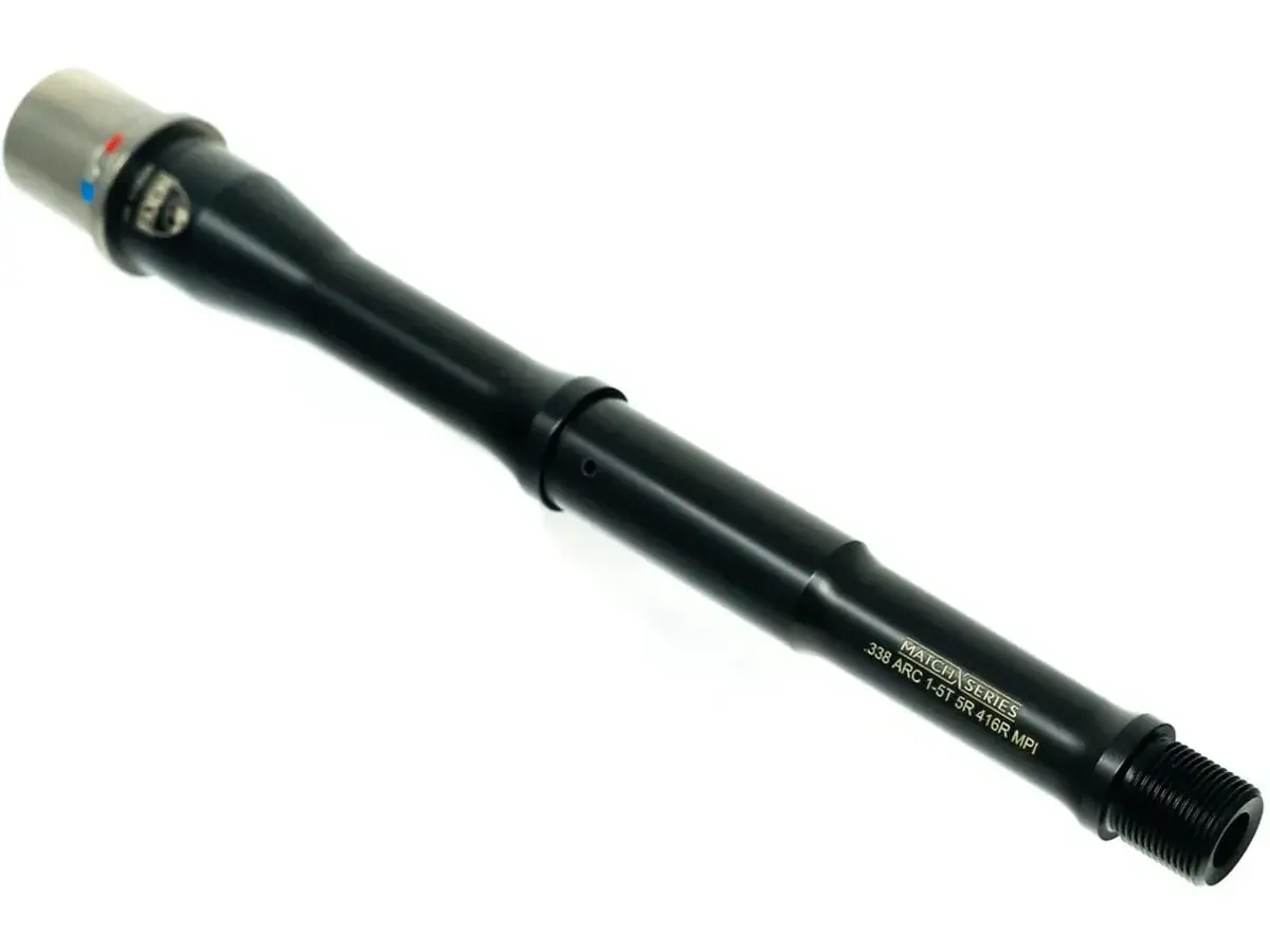 338 ARC 9" 1-5 Twist 5/8"x24 Thrd Gunner SS BBL Black Nitrd