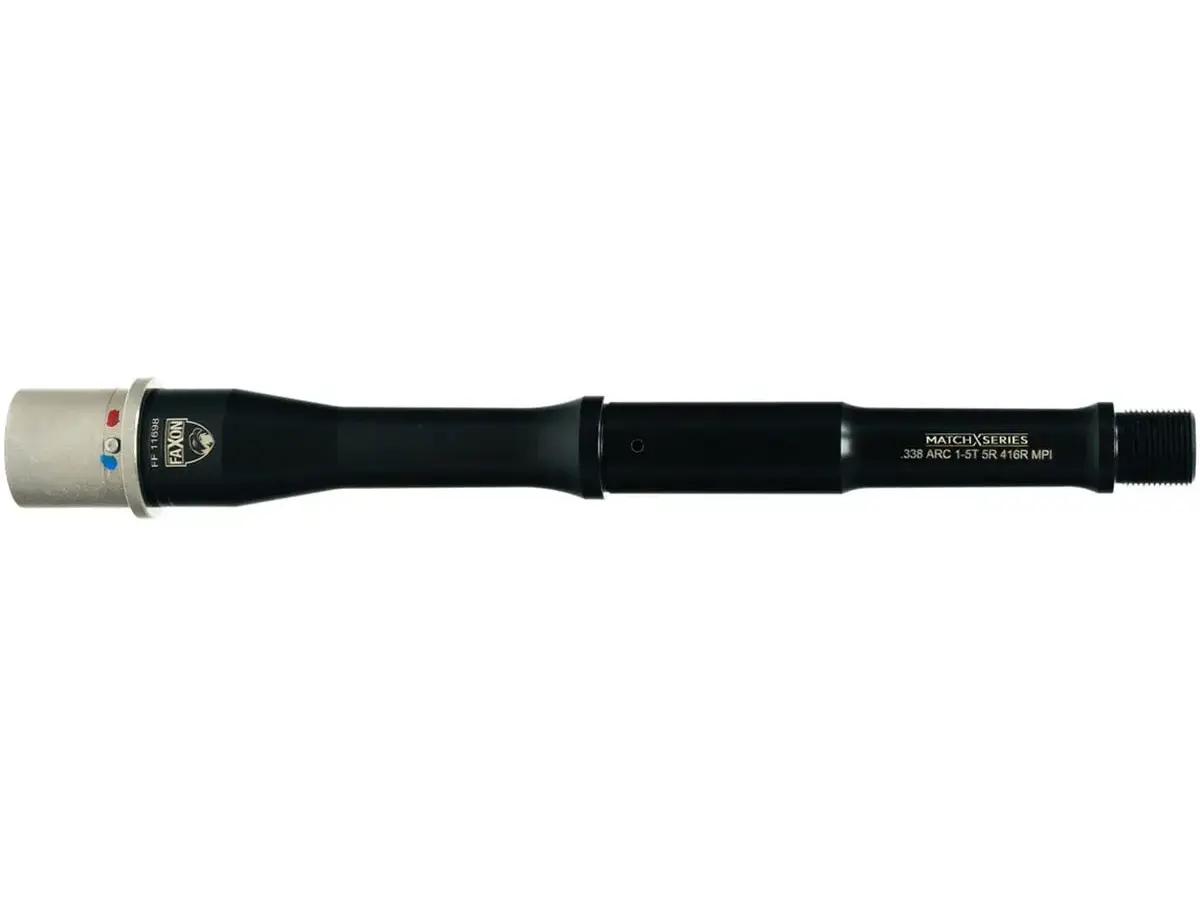 338 ARC 9" 1-5 Twist 5/8"x24 Thrd Gunner SS BBL Black Nitrd - photo 5
