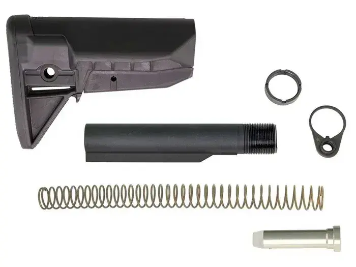 Mod 0 SOPMOD Stock Assy Collapsible Mil-Spec BLK - photo 2