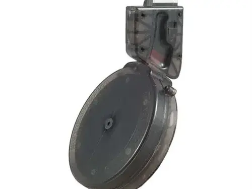 AR-15 Drum Magazine 22lr 50rd Polymer Smoke Gray - photo 2