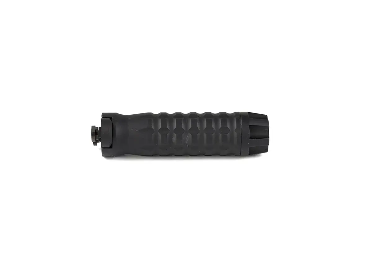 Vertical Grip M-LOK Grenade Long Aluminum Black - photo 2