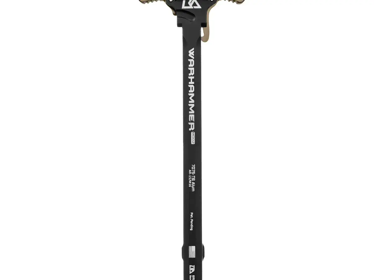 AR-15 Warhammer Micro Mod2 Ambidextrous Charging Handle FDE - photo 4