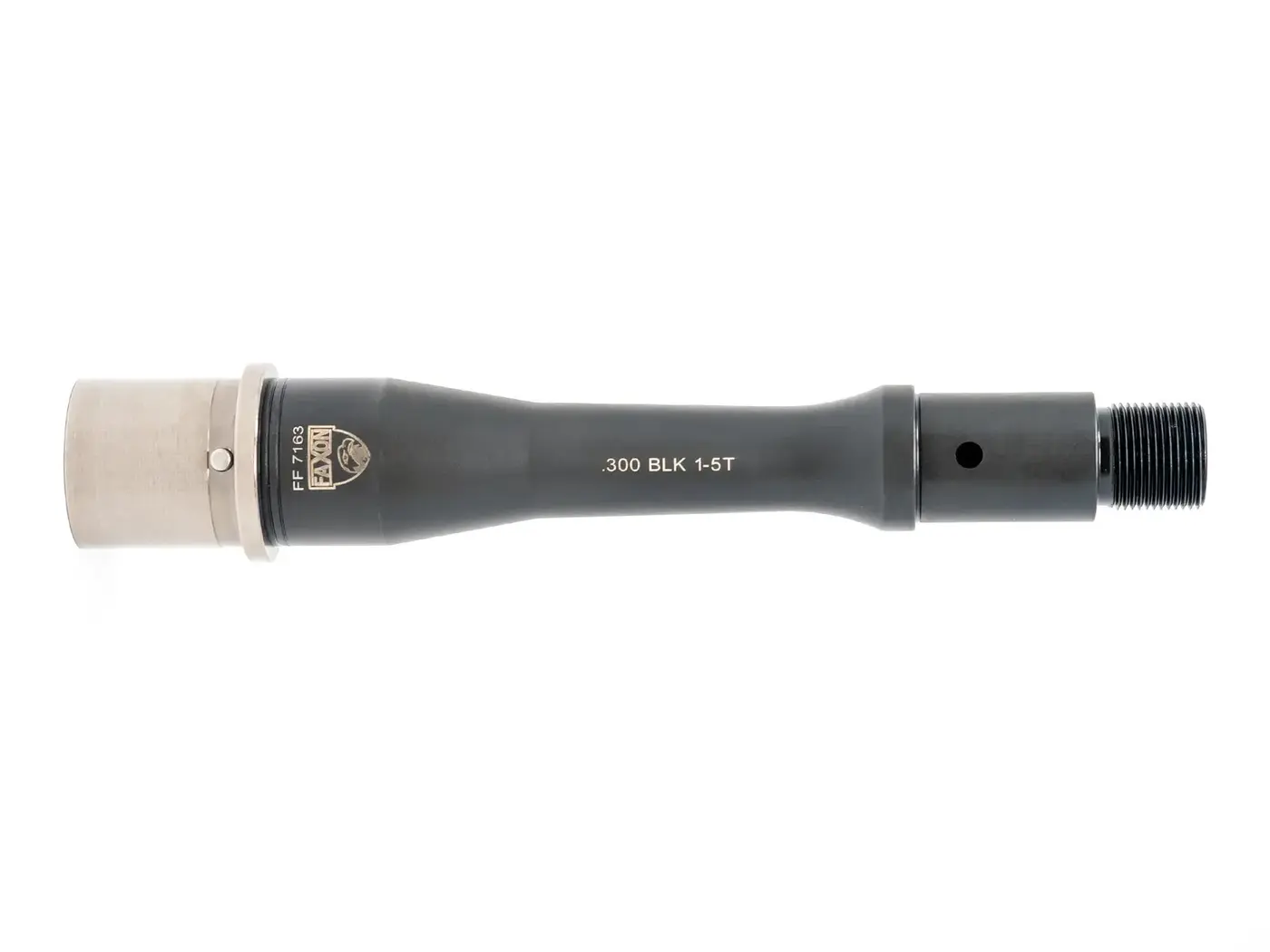 Match 300BLK 6" 1-5 Twist Gunner Contour SS BBL Nitride - photo 5