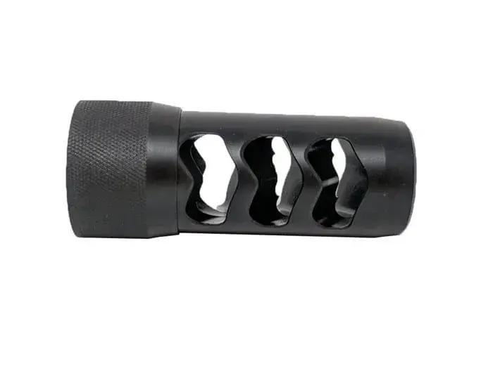 HELLFIRE 6.5mm (25-6.5mm) Muzzle Brake, Black