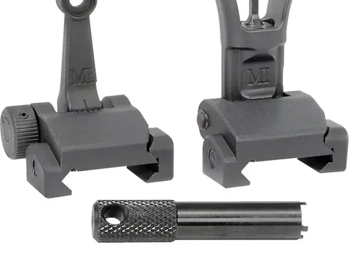 AR-15 Combat Rifle Folding Sight Set