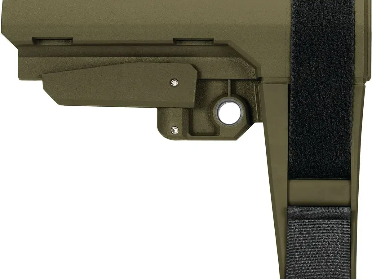 SBA3 5 Position Adjustable Pistol Stabilizing Brace ODG