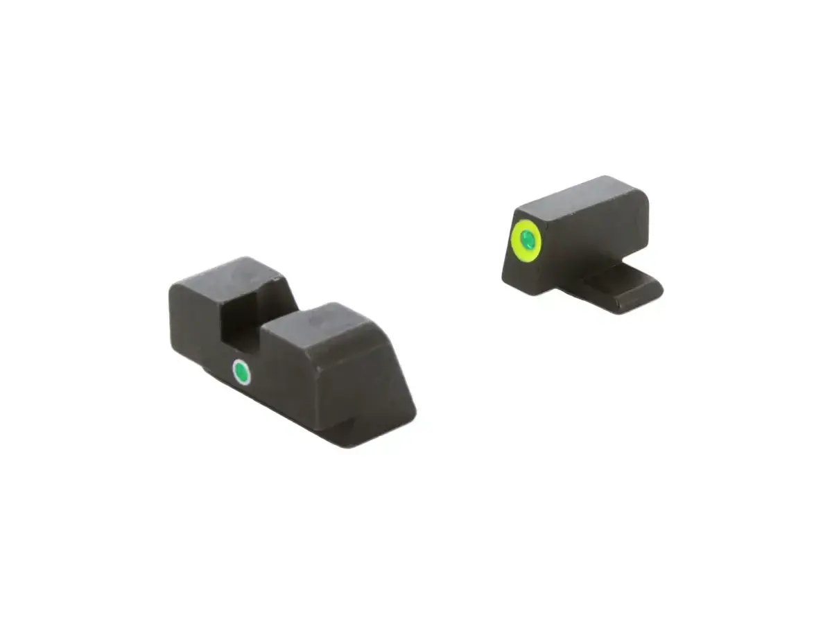i-Dot Sight Set LumiGreen Outline  for FN High Power Black - photo 3