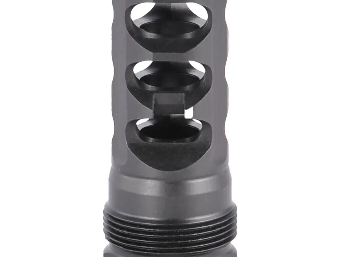 FRC Flat 3-Port 223 Caliber 1/2"-28 Threads Compensator - photo 3