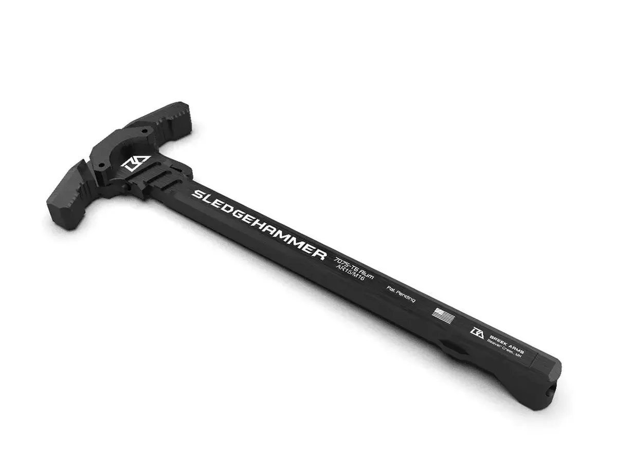 AR-15 Sledgehammer Ambi Charging Handle Black - photo 11