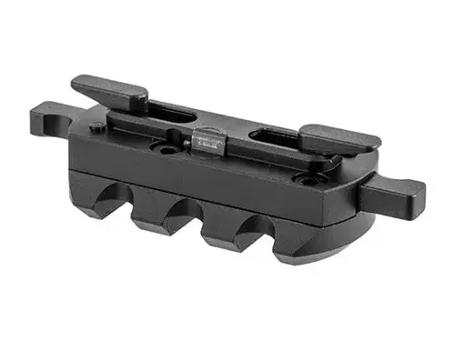 M-LOK Rail 3 Slot Picatinny Aluminum Black 1.68" - photo 2